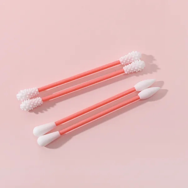 4pcs Silicone Washable Ear Buds Reusable Cotton Swabs for Ears Cleaning Makeup - Image 5