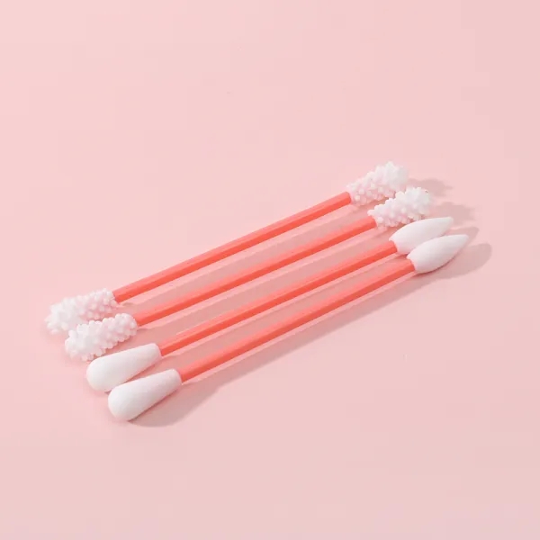 4pcs Silicone Washable Ear Buds Reusable Cotton Swabs for Ears Cleaning Makeup - Image 3